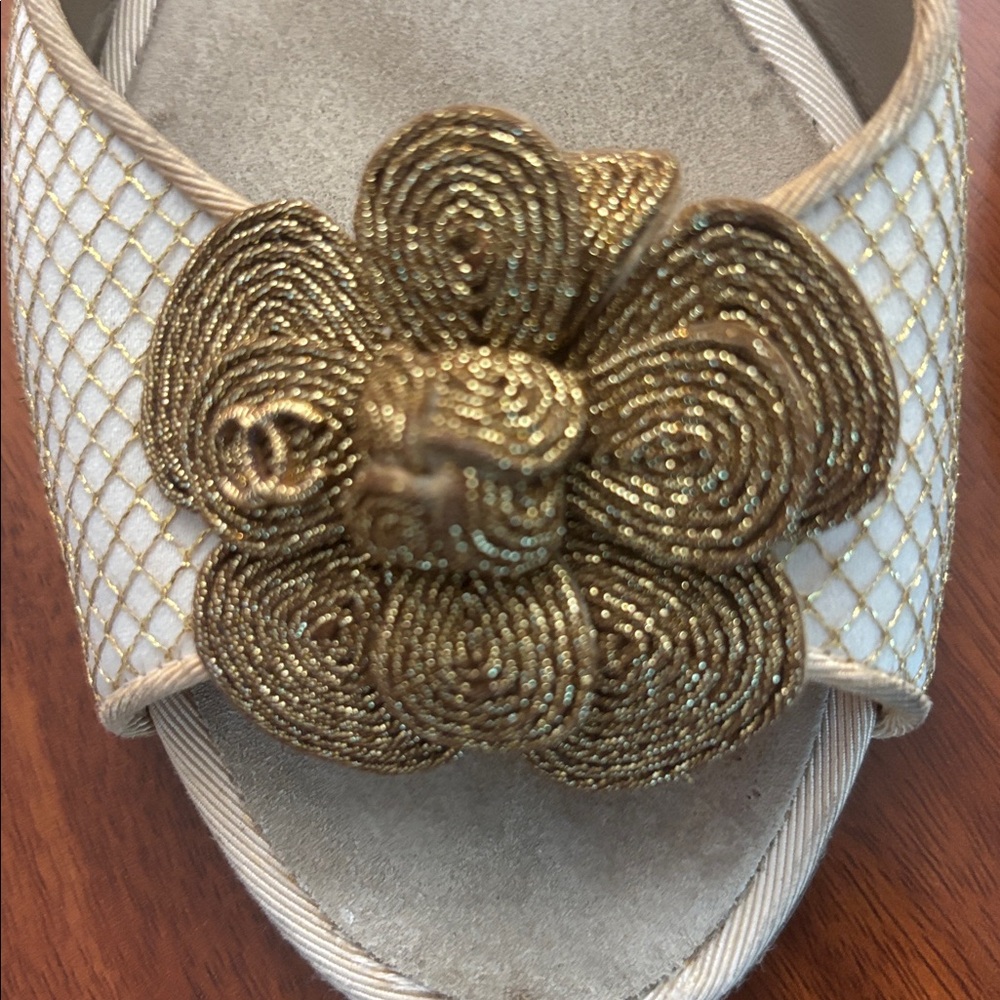 Chanel Size 38.5 Interlocking CC Logo Slides - Picture 7 of 11
